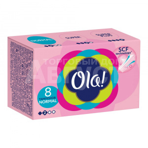 Тампоны гигиенические Ola! NORMAL, 8 шт