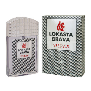 Туалетная вода Lokasta Brava Silver восточный аромат, мужская, 100 мл