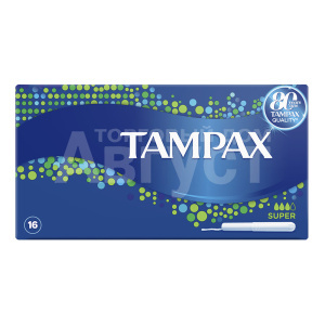 Тампоны гигиенические Tampax супер 16шт