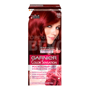 Краска для волос Garnier Color Sensation Роскошный цвет тон 5.62, царский гранат