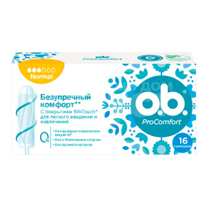 Тампоны гигиенические  O.B. ProComfort Normal