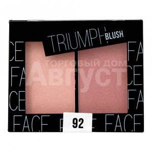 Румяна Triumf TRIUMPH BLUSH двухцветные гармония, тон 92