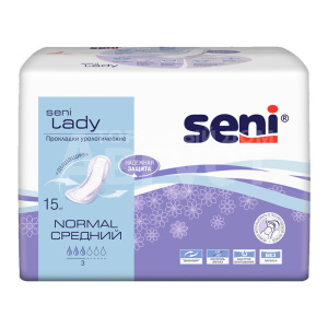 Прокладки урологические Seni Lady нормал, 15 шт