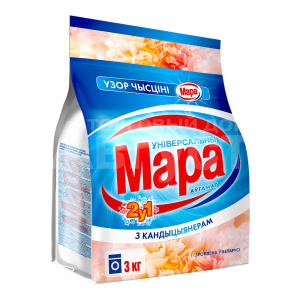 Стиральный порошок Мара 2 в 1, с кондиционером, автомат, 2 кг