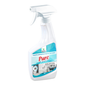 Чистящее средство Clean&Green Pure для мытья и чистки сантехники, кислотное, курок, 500 мл