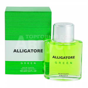 Туалетная вода Alligatore Green древесный аромат, мужская, 100 мл