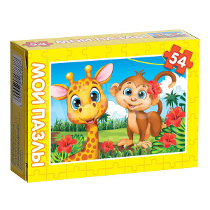 Пазл Puzzle Time 7018738 Веселые приключения, 54 элемента