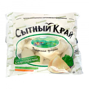 Вареники Сытный край с картофелем, 450 г