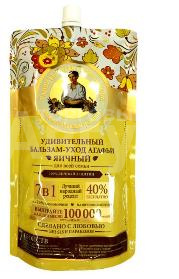 Бальзам для волос Рецепты Бабушки Агафьи яичный, 500 мл