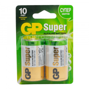 Батарейка Greenini Professional Super LR 20 BL2, 2 шт блистер