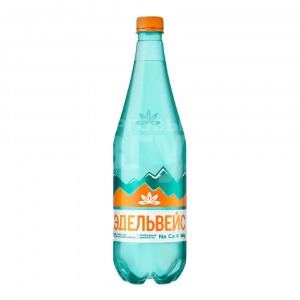 Вода газированная Эдельвейс лечебно-столовая, 1 л