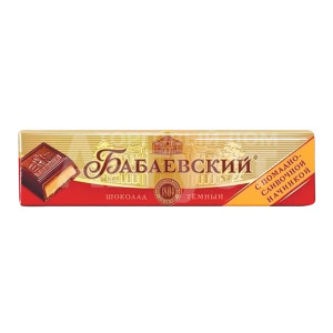 Шоколадный батончик Бабаевский 50г с помадно-сливочной начинкой