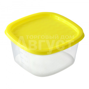 Контейнер для продуктов Comp 1104 квадратный, пластик, 1,55 л