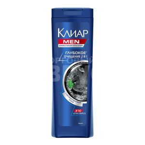 Шампунь CLEAR MEN 400мл 2в1 Глубокое очищение