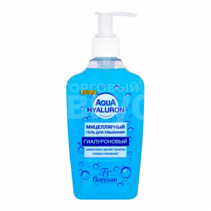 Гель для умывания Floresan Aqua Hyaluron Мицелярный, 250 мл
