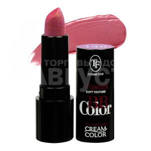 Помада для губ Triumf BB Color Lipstick кремовая, бархатная роза, тон 140