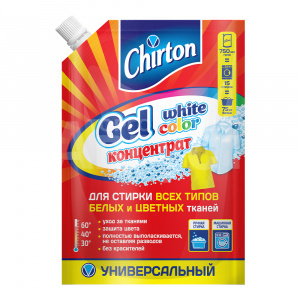Гель для стирки Chirton концентрированный, универсальный, 750 мл