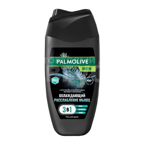 Гель для душа Palmolive Men 3 в 1 охлаждающий, Расслабление мышц, мужской, 250 мл