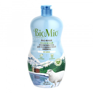 Моющее средство для посудомоечных машин BioMio Bio-Rinse Ополаскиватель, 750 мл