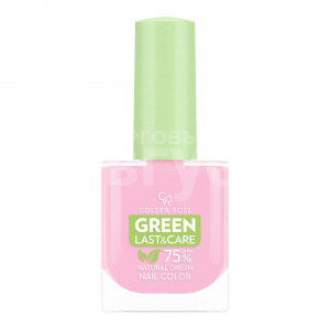Лак для ногтей Golden Rose Green Last Care Nail Color, тон 107