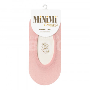 Носки-следки женские Minimi MINI BELL LIGHT, размер 39-41, светло-розовый