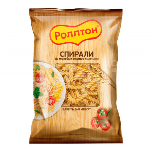 Макароны Роллтон Спирали, 400 г