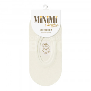Носки-следки женские Minimi MINI BELL LIGHT, размер 39-41, айвори