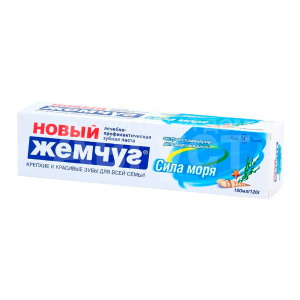 Зубная паста Жемчуг новый Сила моря, 100 мл