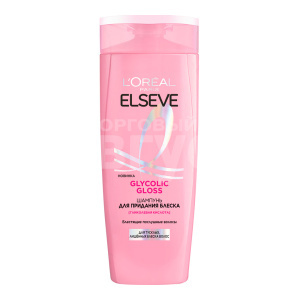 Шампунь Elseve Glycolic Gloss для тусклых лишенных блеска волос, 400 мл