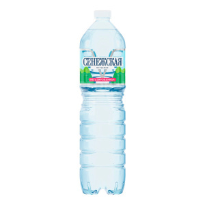 Вода негазированная Сенежская пластиковая бутылка, 1,5 л