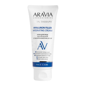 Крем для лица ARAVIA Laboratories Hyaluron Filler Hydrating Cream увлажняющий с гиалуроновой кислотой, 50 мл