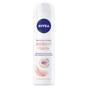 Дезодорант-антиперспирант женский Nivea Эффект Пудры, спрей, 150 мл
