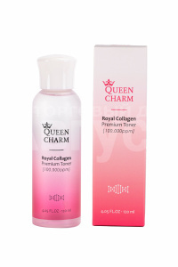 Тонер Queen Charm Увлажняющий, с коллагеном 10%, 120 мл