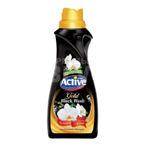 Гель для стирки Active Clean Breeze для стирки черного белья, Gold Орхидея, 1 л