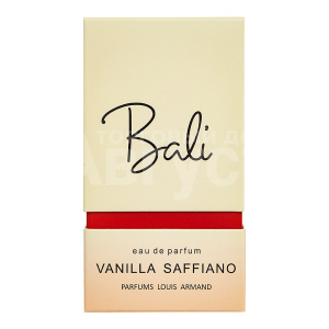 Туалетная вода Bali Vanilla saffiano гурманский, восточный аромат, женская, 50 мл