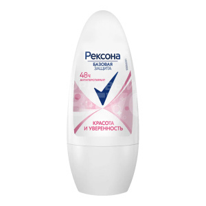 Дезодорант-антиперспирант женский Rexona Красота и Уверенность, ролик, 45 мл