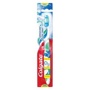 Зубная щетка Colgate Тройное действие, средней жесткости
