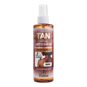 Автозагар Floresan Sunless Tan флюид, бронзовый, 200 мл