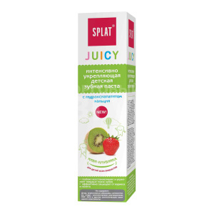 Зубная паста Splat детская Juicy киви-клубника, для всех возрастов, 35 мл