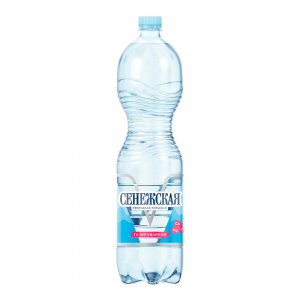 Вода газированная Сенежская пластиковая бутылка, 1,5 л