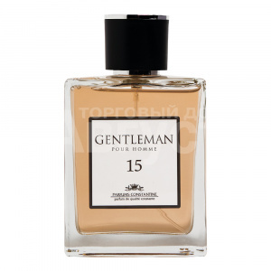 Туалетная вода Gentleman №15 древесный, мускусный аромат, мужская, 100 мл