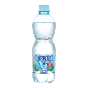 Вода газированная Сенежская пластиковая бутылка, 0,5 л