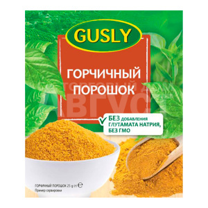 Приправа Gusly Горчичный порошок, 25 г