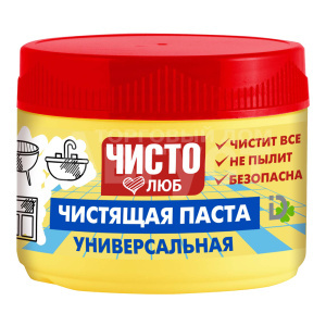 Чистящее средство Чистолюб паста универсальная, паста, 400 г