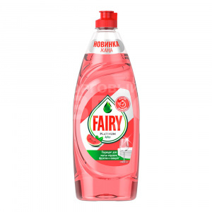 Средство для мытья посуды Fairy Platinum Арбуз, 650 мл