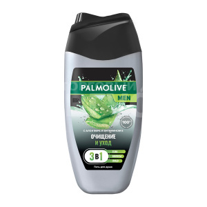 Гель для душа Palmolive 3в1 Men Очищение и Уход, Алоэ, мужской, 250 мл