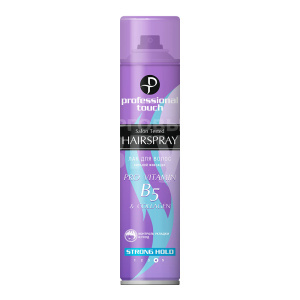 Лак для волос B5 Professional Touch Pro vitamin & Collagen, экстрасильная фиксация, 265 мл