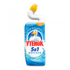 Чистящее средство Туалетный Утенок Морской, флакон, 500 мл