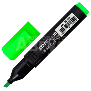Текстовыделитель Staff 151498 College STICK HL-497 линия 1-4 мм, зеленый