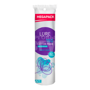 Ватные диски Lure круглые, 150 шт